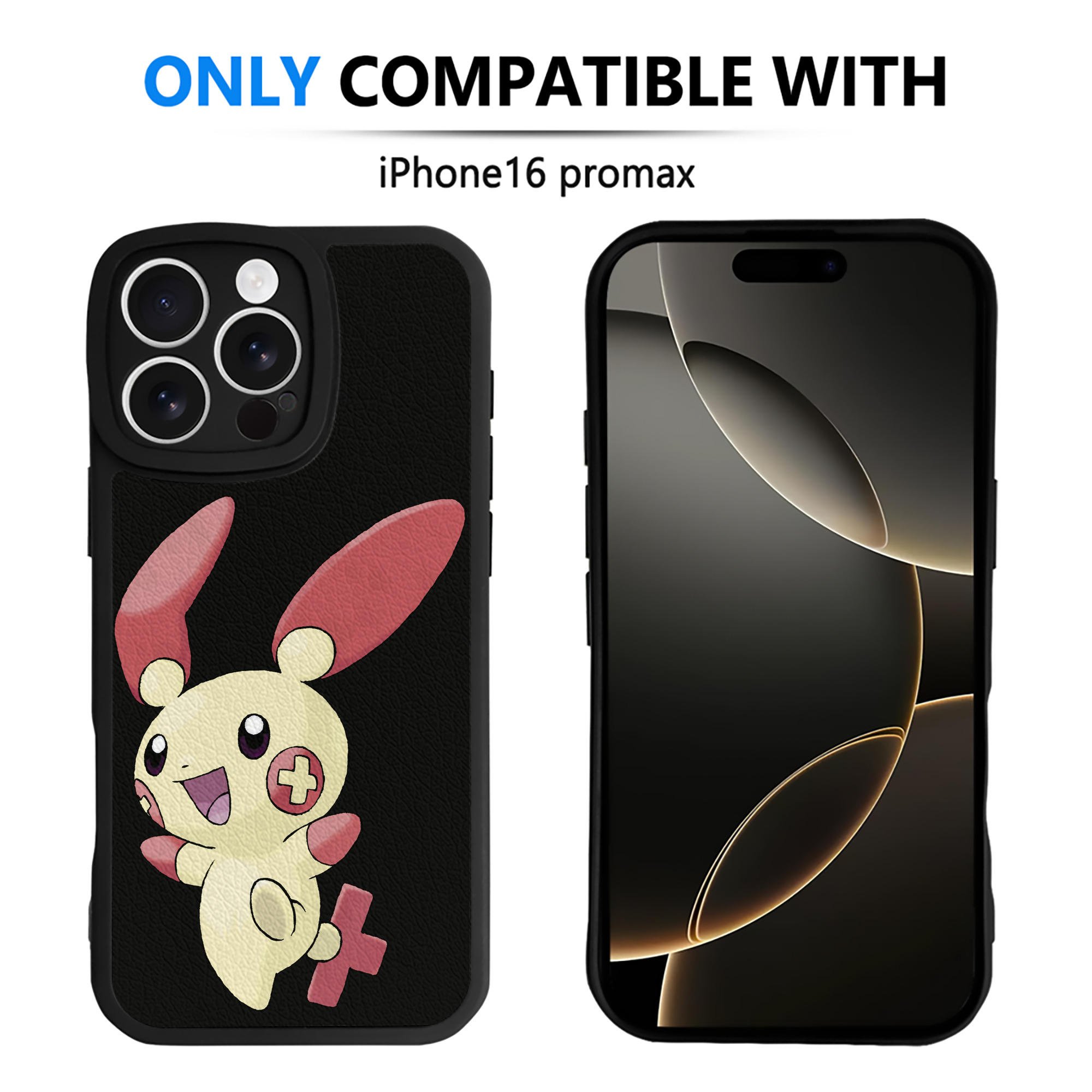 （画像用） ポケットモンスター Pokémon 【iPhone 16シリーズ対応】シリコンスマホケース（レザー調） 材質：シリコン